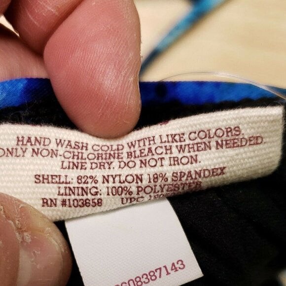 So Juniors NWT Tankini Top With Lace up Detail XS - Picture 5 of 6